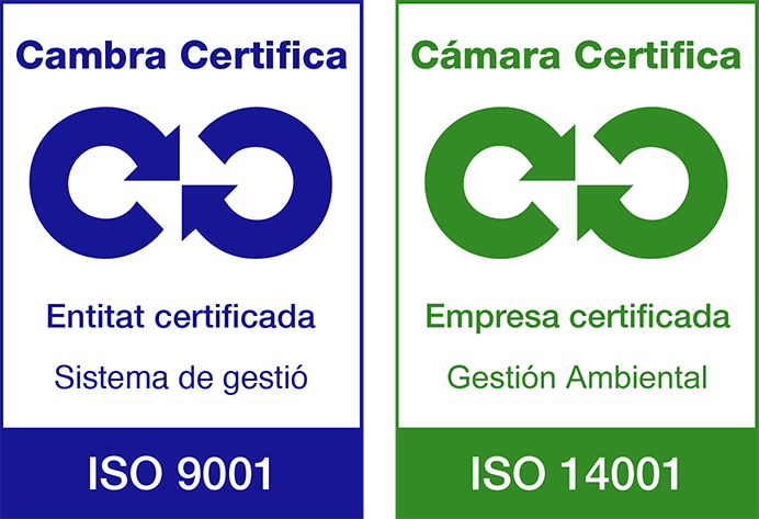 ISO 9001 e ISO 14001 otorgadas a TDI